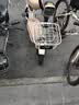 飞鸽电动自行车 E75Plus2026款新国标电动车长续航80KM铅酸电池48V21Ah智能家用电瓶车可上牌漫步白 实拍图