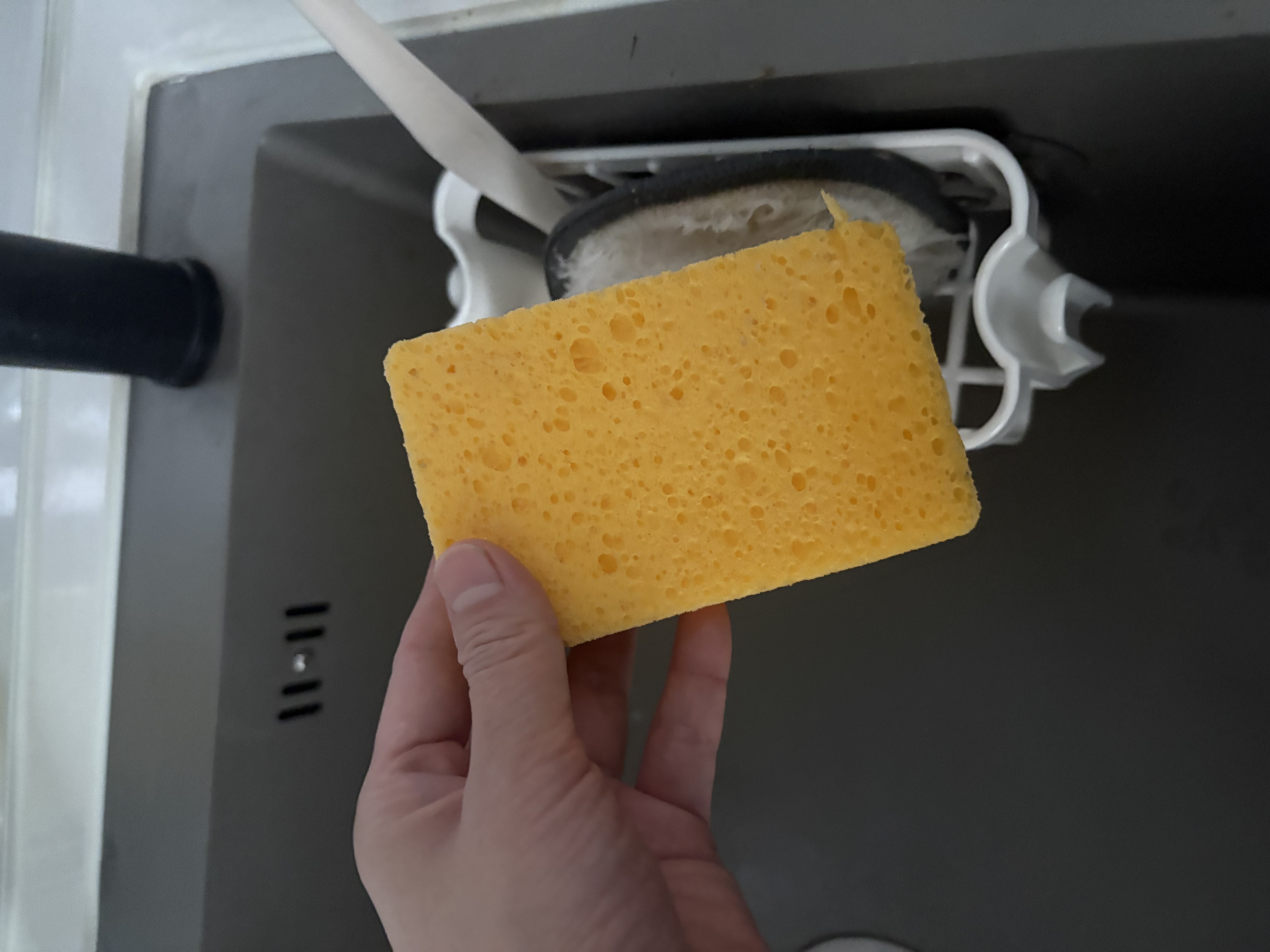 美丽雅木浆海绵4片洗碗海绵不易沾油不易掉毛厨房清洁百洁布刷碗神器 实拍图