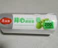 美丽雅保鲜袋背心式食品级200只25*30cm加厚收纳袋一次性冰箱连卷分装袋 实拍图