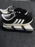 adidas 面包鞋 GRAND COURT BASE 00s休闲板鞋平底鞋男女阿迪达斯 黑色/白色/树脂黄(推荐女生选小半码)   42 实拍图