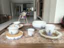 容山堂珐琅彩泡茶杯陶瓷主人杯单杯茶盏公道杯盖碗茶洗壶承茶壶功夫茶具 金丝珐琅彩品茗茶杯-润月款 1个 50ml 实拍图