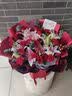 来一客鲜花速递玫瑰百合鲜花送老师女友表白生日礼物全国同城配送 19朵红玫瑰粉百合花束 实拍图