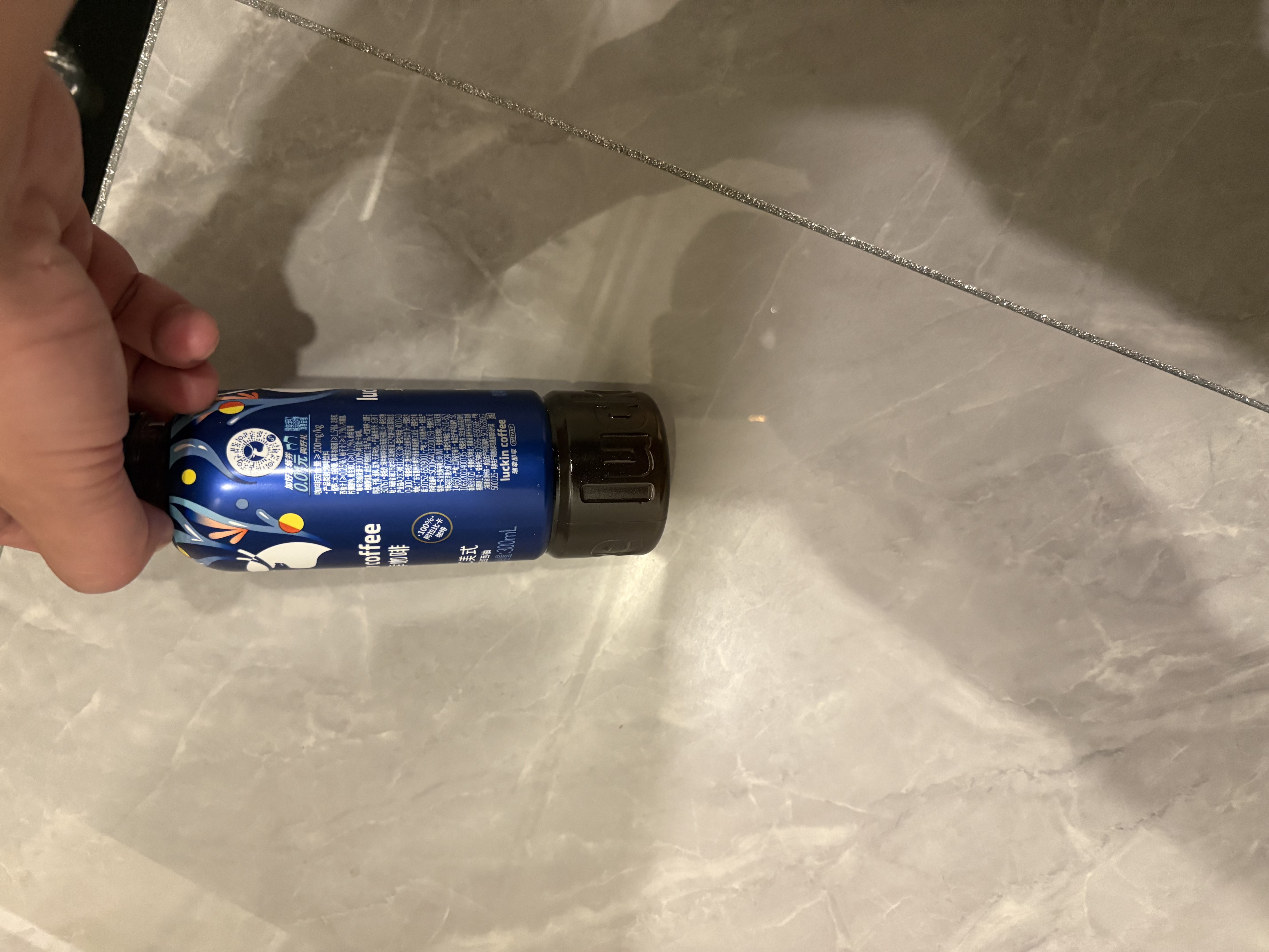 瑞幸即享咖啡 即饮瓶装咖啡饮料 柚C美式300ml*3瓶 果汁果咖入口清爽 实拍图