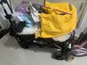 牧高笛（MOBIGARDEN）星际推车A100 户外大容量宽轮双刹折叠露营车 NX25689028 曜石黑 实拍图