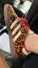 阿迪达斯（adidas）SAMBA三叶草休闲鞋女鞋豹纹棕色JI2734 37 实拍图