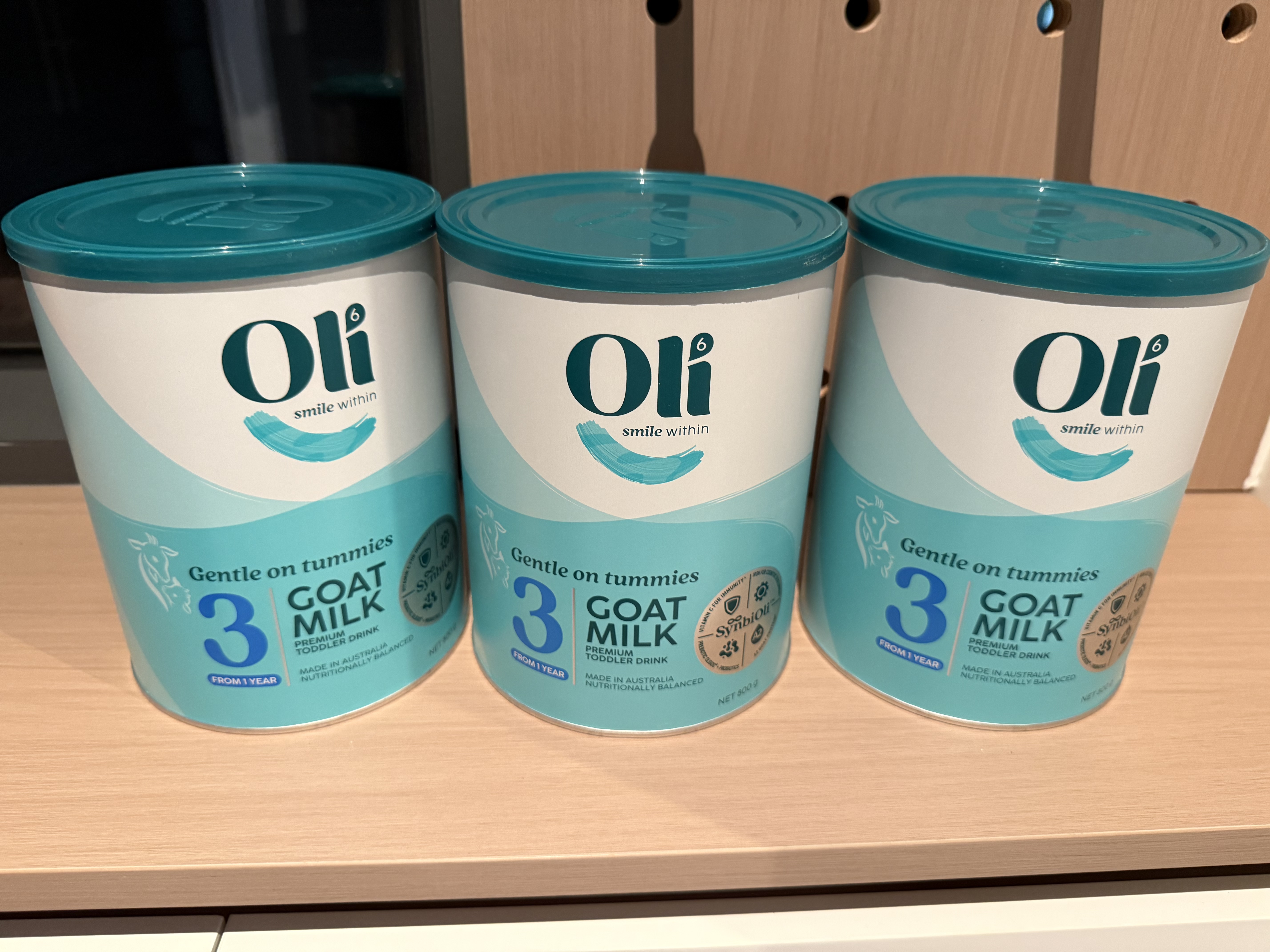 Oli6澳6婴儿A2配方山羊奶粉 3段（1岁+）800g*3罐 低敏长肉 实拍图