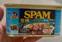 世棒（SPAM）午餐肉罐头清淡口味198g 减盐25% 早餐泡面火锅烧烤 即食户外露营 实拍图
