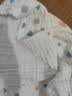 贝瑞加（Babyprints）浴巾婴儿纱布新生儿洗澡巾宝宝吸水儿童毛巾透气包裹 实拍图