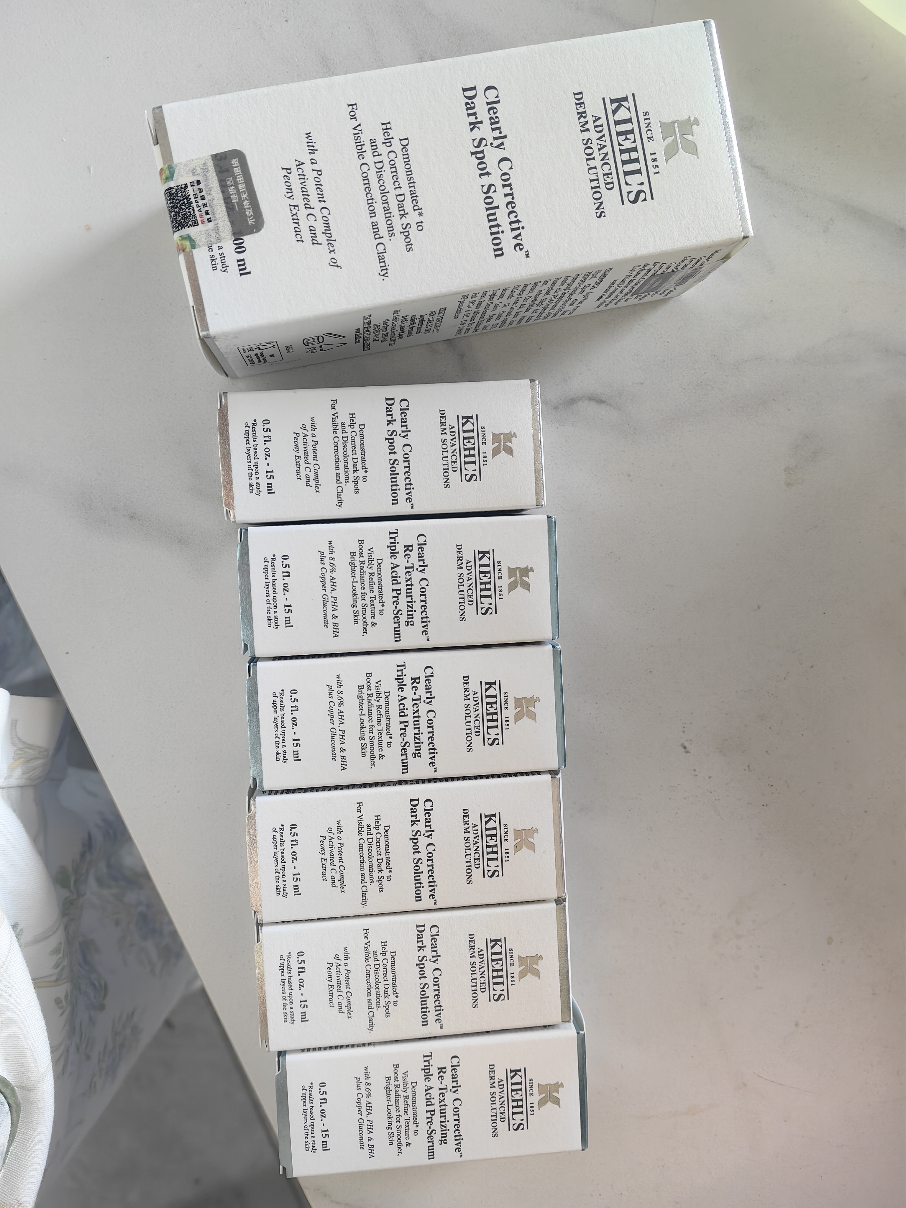 科颜氏（Kiehl's）安白瓶淡斑精华液100ml 美白VC护肤品生日礼物 实拍图
