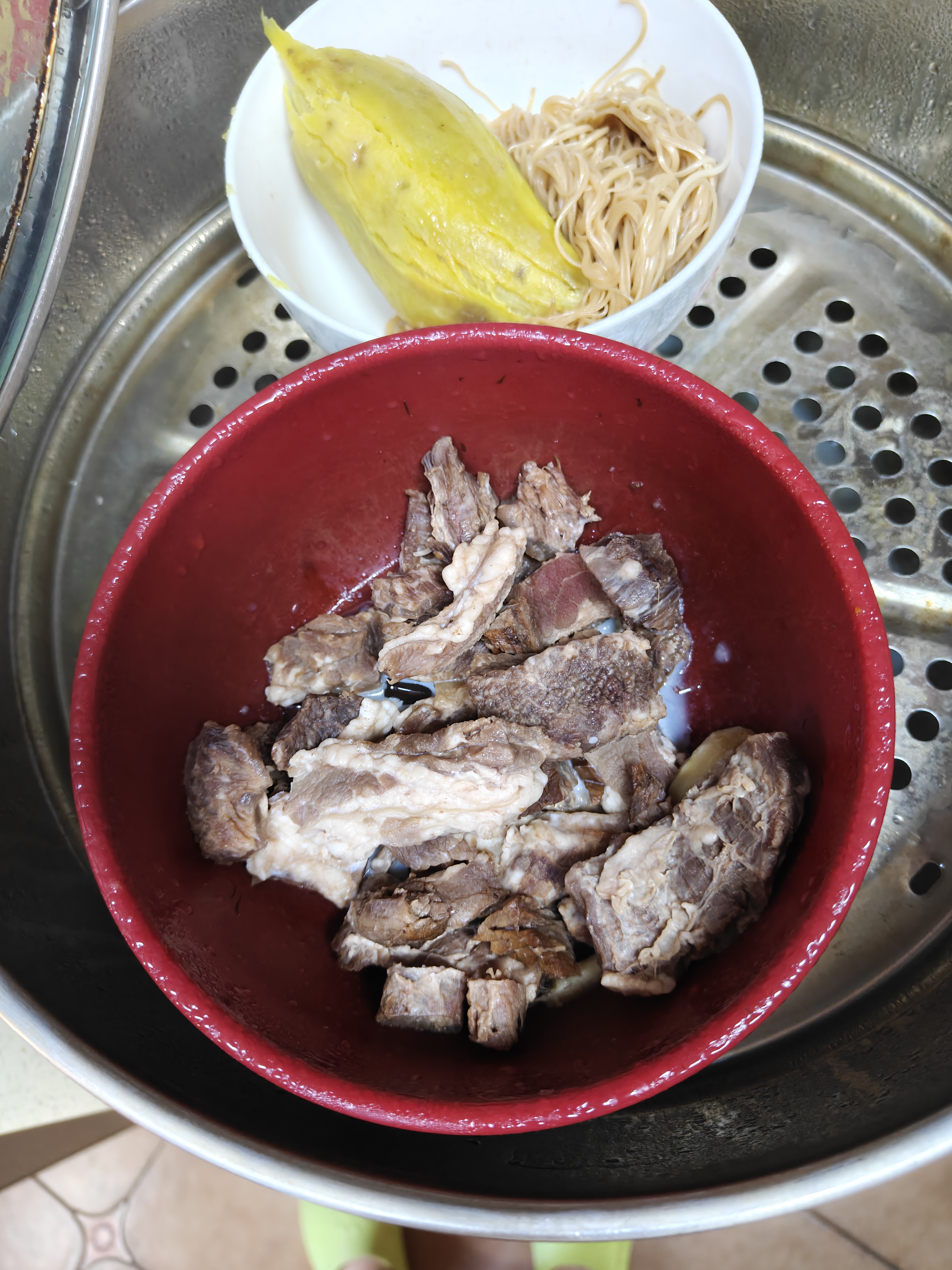 大伊山东黄牛原切牛吊龙 净重2斤 上脑眼肉烧烤火锅食材 实拍图