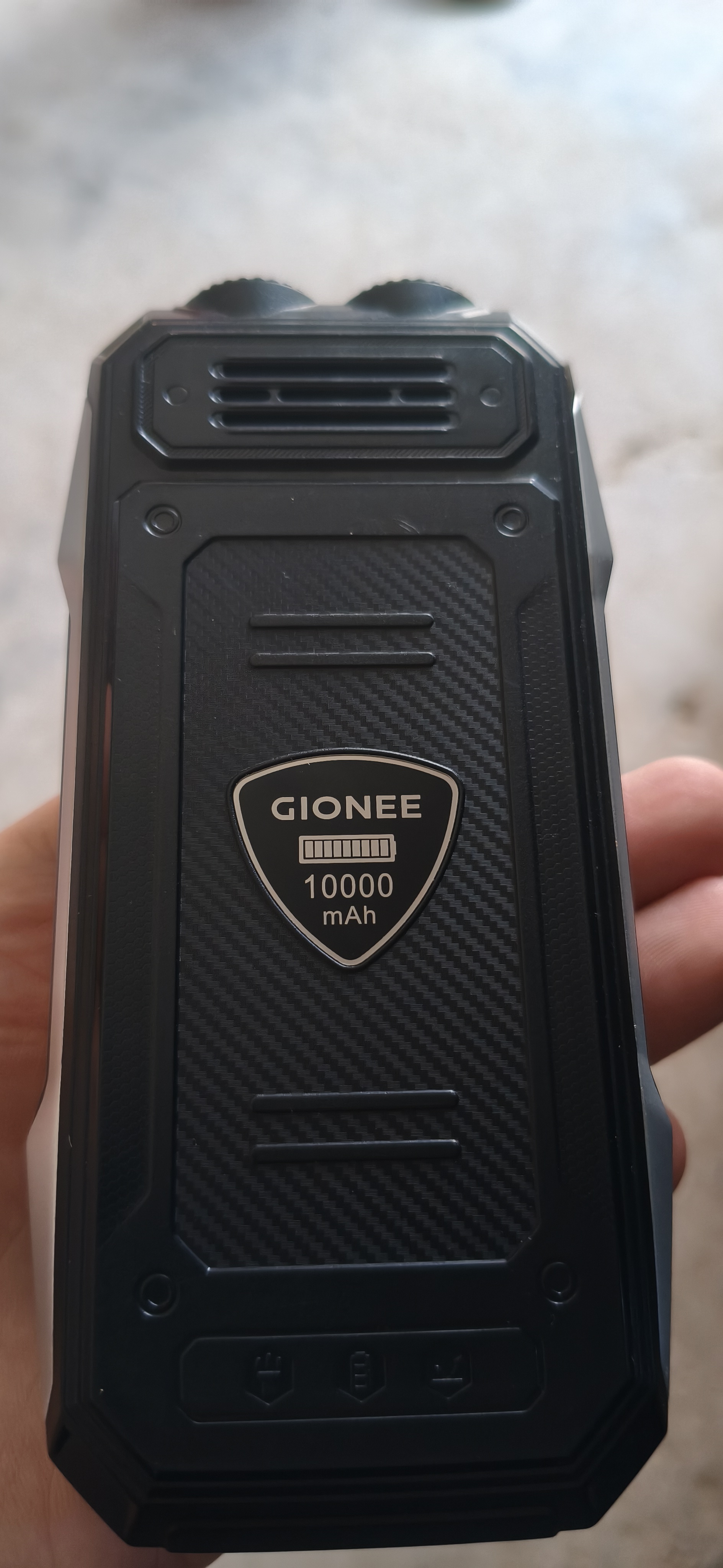 金立（Gionee）老年机10000毫安大电池三防老年手机超长待机老人机4G全网通大字大声大屏学生手机老年人专用手机 实拍图