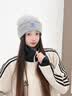 卡尔美（KELME）帽子男女秋冬季保暖户外滑雪毛线帽冷帽针织帽骑行防寒运动护耳帽 实拍图