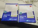 得力A4/80张不干胶标贴打印纸 带背胶亚面铜版标签纸 整张无分割 喷墨激光打印机均适用 21901 实拍图