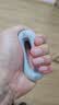 匹克握力器硅胶握力圈手指康复训练手力男女腕力健身练小臂便捷 灰色 实拍图