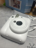 富士（FUJIFILM） instax mini12立拍立得一次成像相机 一次成像旅游相机可替换相纸 mini12 茉莉白（香港仓发） 实拍图