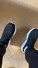 京东京造【Air 超轻】2026早秋休闲运动鞋舒适懒人一脚蹬 黑色 实拍图