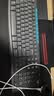 罗技（Logitech）MK275 键鼠套装 无线键鼠套装 办公键鼠套装 全尺寸 商务键鼠套装 带无线2.4G接收器 黑蓝色 实拍图