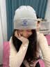 卡尔美（KELME）帽子男女秋冬季保暖户外滑雪毛线帽冷帽针织帽骑行防寒运动护耳帽 实拍图