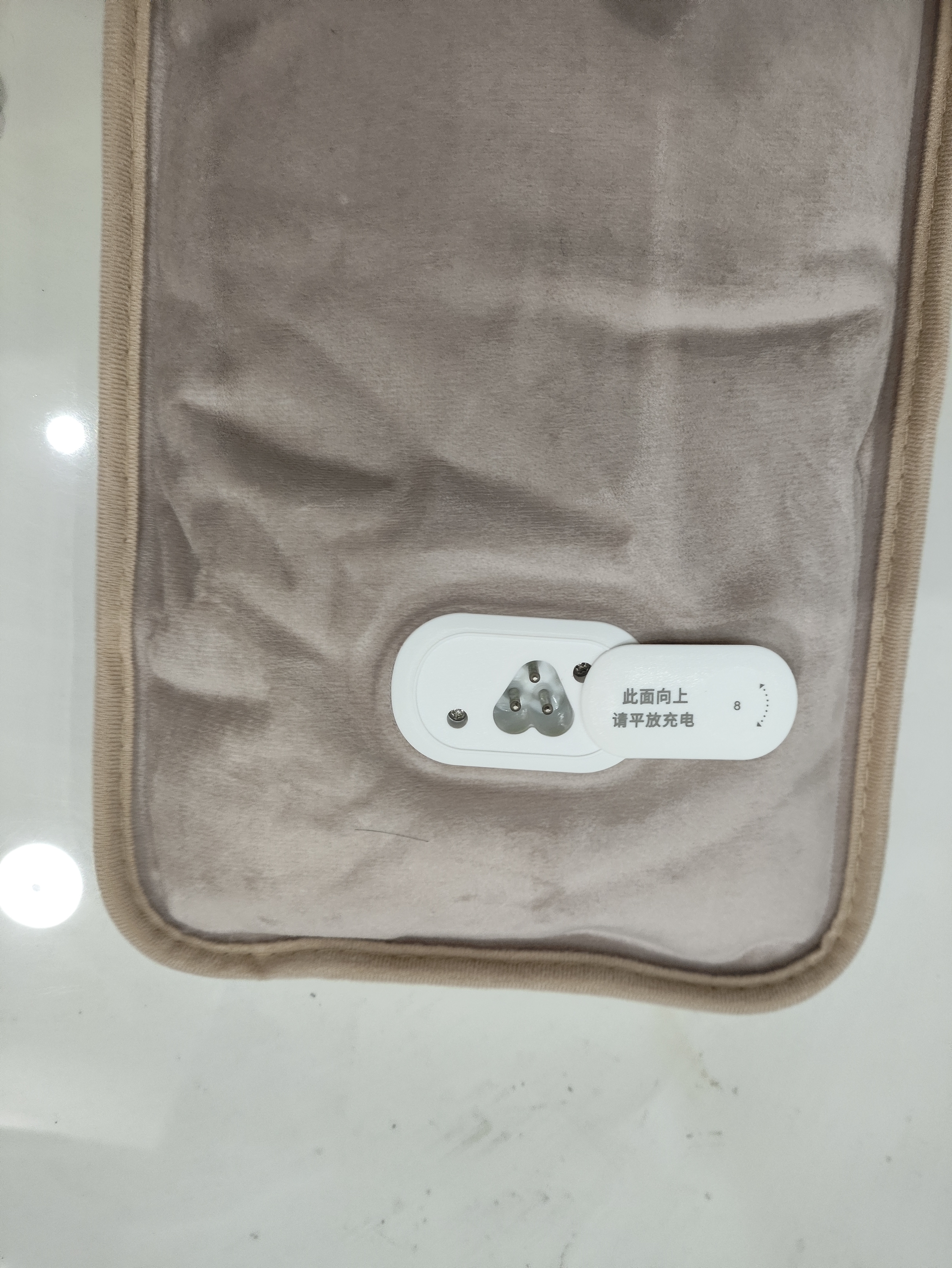 赛亿 SHINEE电热水袋充电暖手宝暖水袋52cm超长暖宝宝被窝用暖肚子热敷暖脚 实拍图