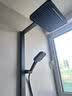 TOSO淋浴花洒套装钢琴按键恒温增压喷头家用浴室卫生间手持淋雨器 【FF1-8003】方管枪灰色-3D水感按摩冷热款 花洒套装 实拍图