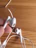 倍思【京东金榜】CZ19半入耳式有线耳机苹果iPhone17华为安卓手机type-c线控带麦无需充电穿搭潮流 实拍图
