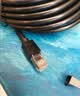绿联六类屏蔽网线 CAT6类千兆网络连接线 工程家用电脑宽带8芯双绞抗干扰成品跳线 黑10米55176 实拍图