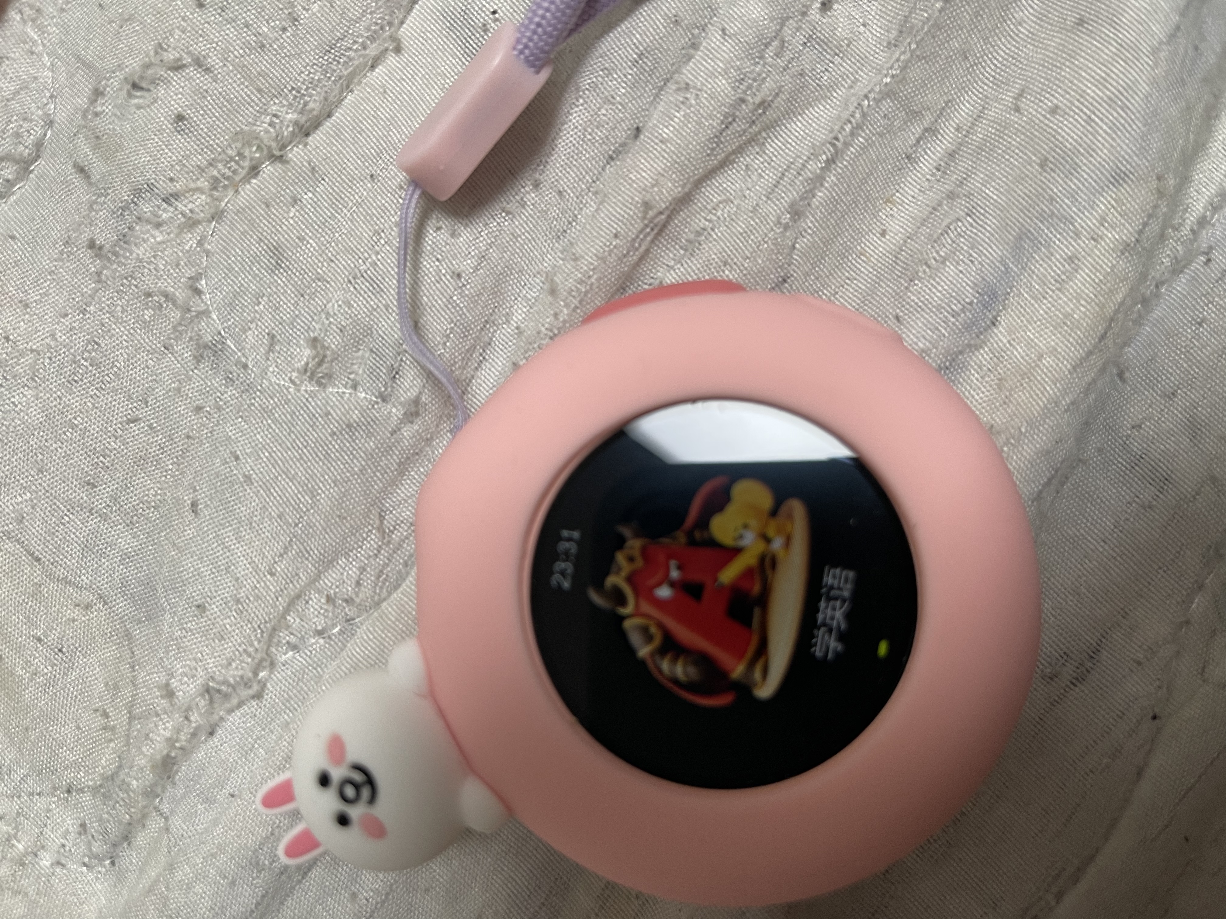 听力熊【重磅新品】Mooni M2儿童随身AI电话手表智能陪伴机器人故事机ai玩具3-12岁礼物英语口语陪练粉色 实拍图
