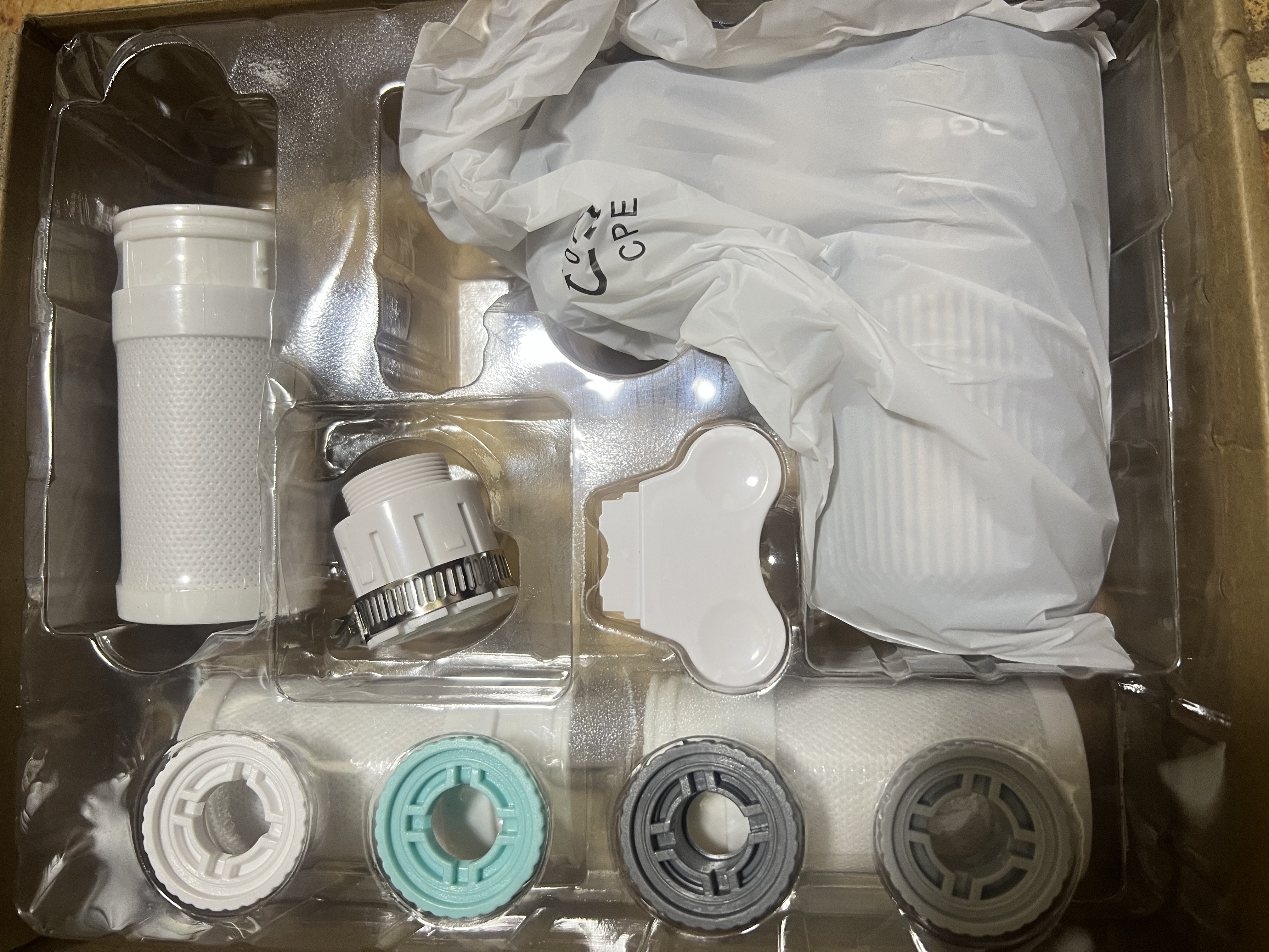 小质水龙头过滤器净水器家用自来水滤水器前置过滤器厨房卫生间通用软水机除菌除水垢除余氯 除菌阻垢除氯LJ203一机三芯 精度过滤+水力发电+除菌阻垢 实拍图