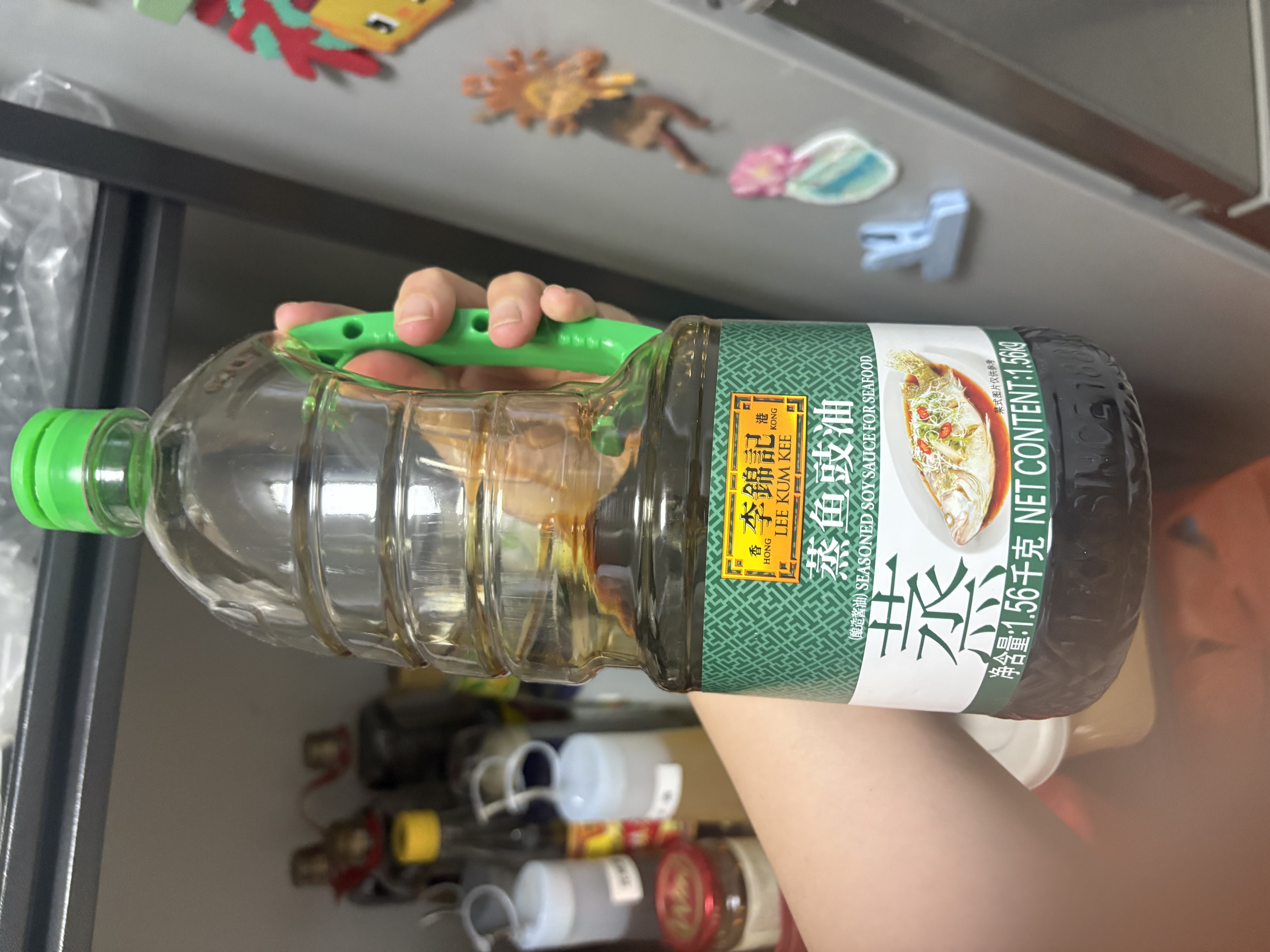 李锦记蒸鱼豉油1.56kg 去腥提鲜 豉香四溢 蒸炒白灼汁凉拌 酱油生抽 实拍图