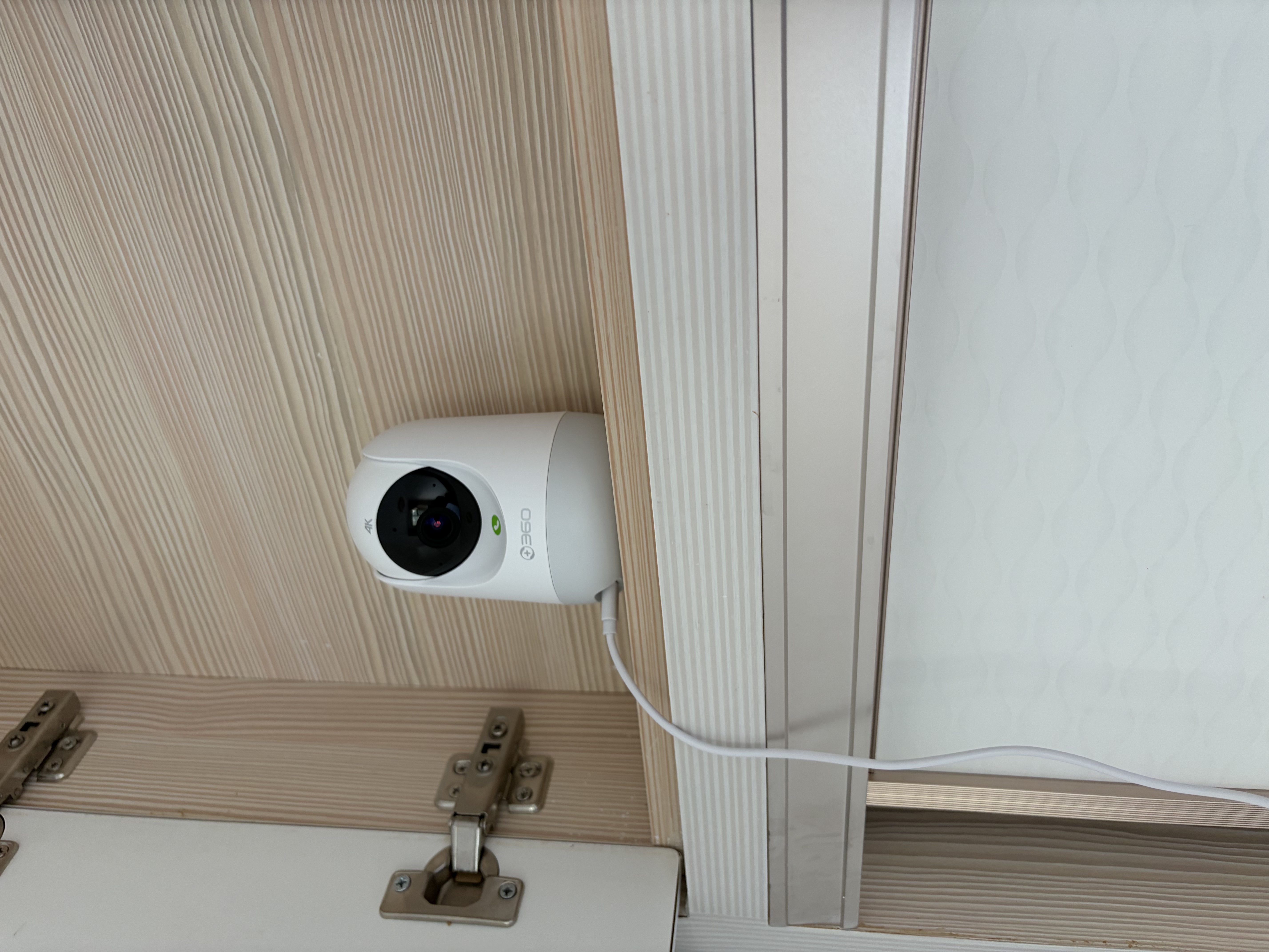 360摄像头9pro-800万双频WIFI云台家用摄像头家用监控摄像机手机远程监控器360度夜视全景 婴儿看护器 实拍图