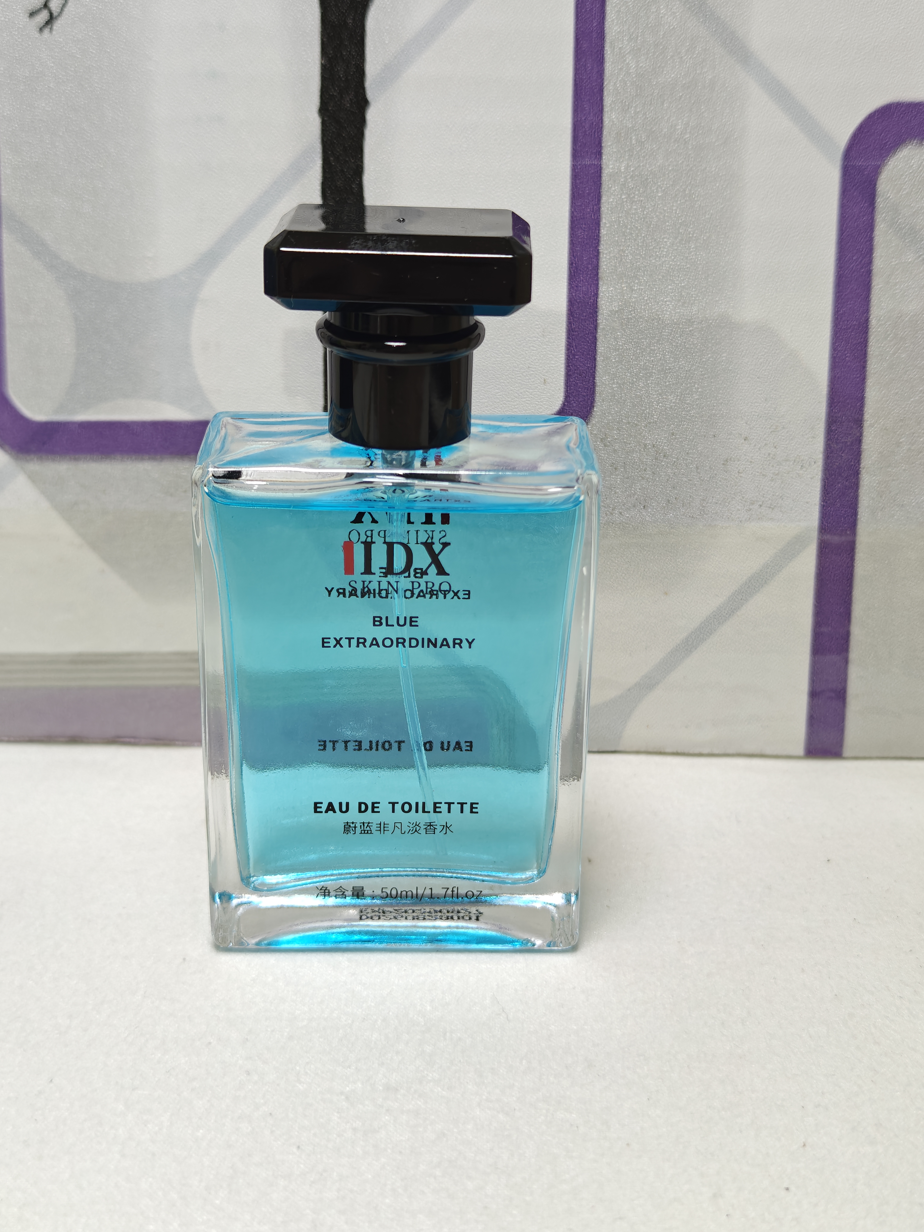 IDX男士香水持久留香72小时木质淡香水蔚蓝古龙斩女香生日礼物送男友 实拍图