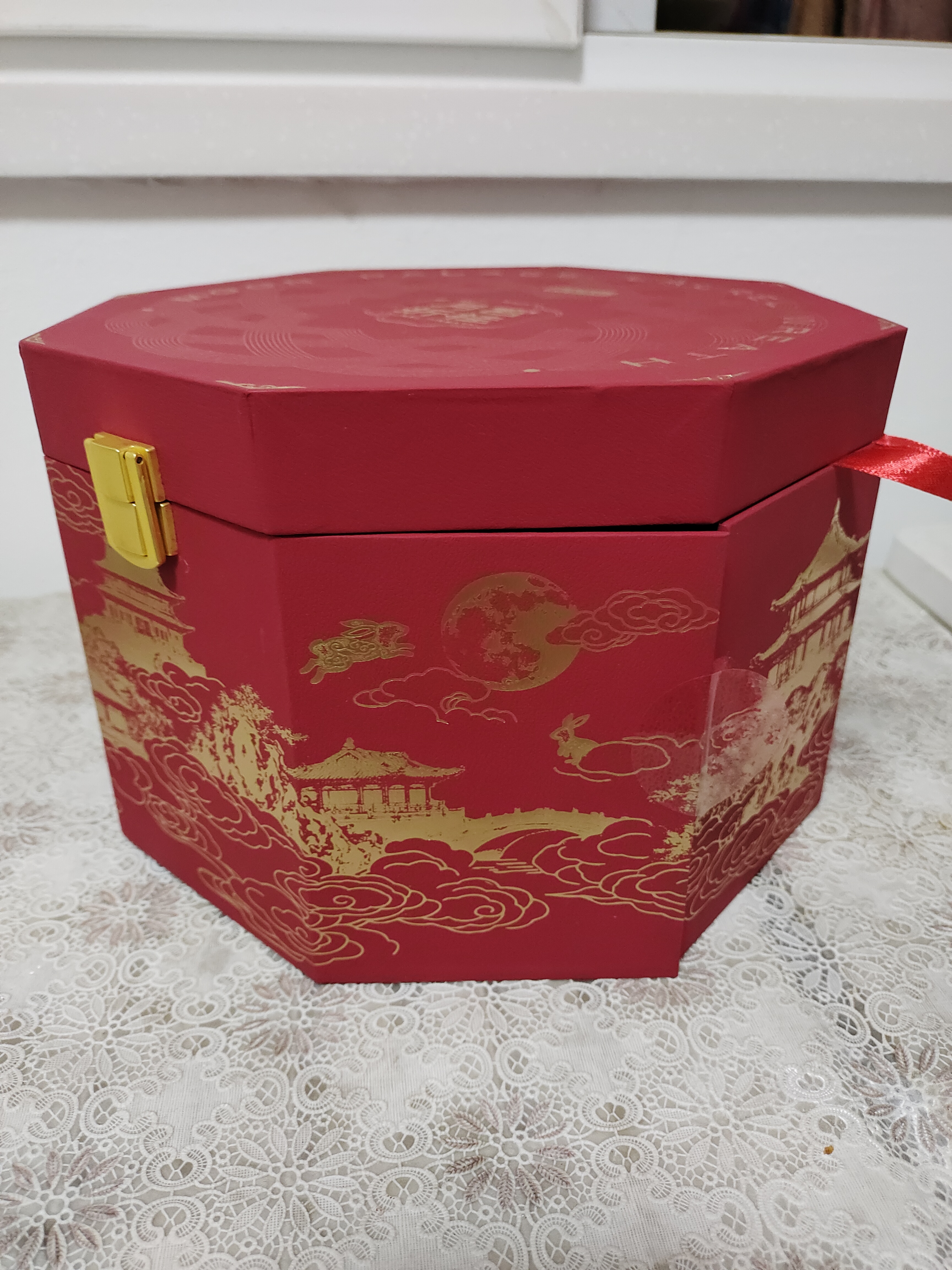 京东京造非遗中秋月饼礼盒755g/12枚松露奶黄流心火腿燕窝高端团购送长辈 实拍图