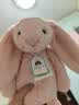 Jellycat害羞乳白色邦尼兔动物毛绒玩偶安抚玩偶娃娃送礼生日新婚礼物 害羞胭脂粉色邦尼兔 Medium 实拍图