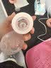 孕贝（yunbaby）单边吸奶器电动无痛全自动吸乳变频微震通乳大吸力挤奶拔奶集奶器 旗舰款【3模27档】无线便携-舒适吸乳-PPSU奶瓶 实拍图