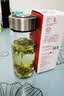 希诺玻璃杯单层加厚大容量家用办公泡茶杯子男车载水杯XN-6017L 530mL 实拍图