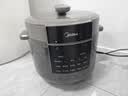 美的（Midea）8L大容量电压力锅 高压电饭煲家用8-10人电高压锅 智能预约多功能一体开盖炖煮煲汤电饭锅 E8129 实拍图
