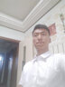 传棨 短袖衬衫男夏季薄款修身商务休闲上班商务正装职业男士衬衣 白色 42 实拍图