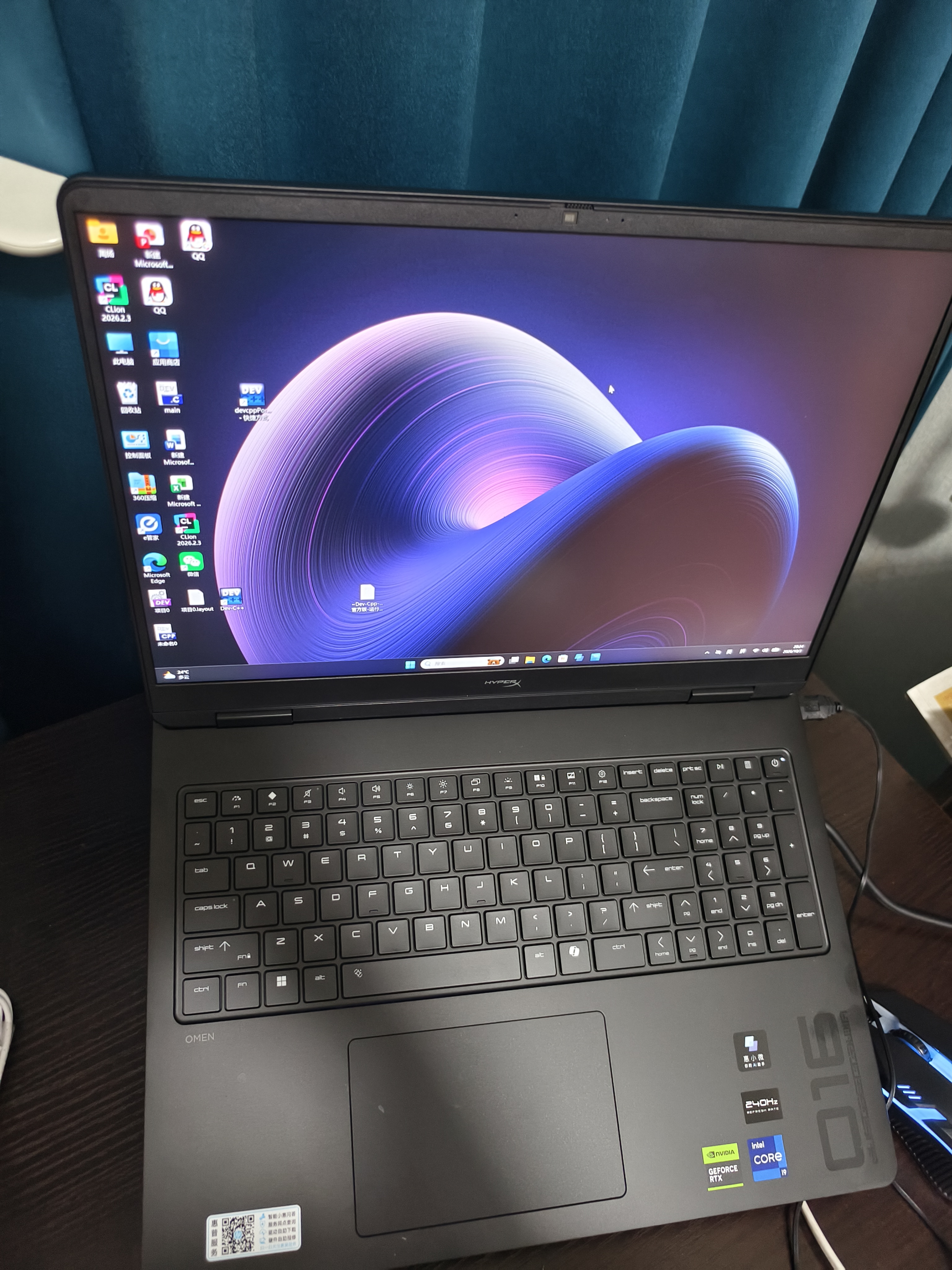 惠普暗影精灵11/HyperX暗影精灵Pro16 国家补贴15% 2026新品高刷新满功耗独显高端电竞游戏本笔记本 【升配版】i9-14900HX 5070 2.5K 32G 1T 高速存储 实拍图