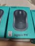 罗技（Logitech）M185鼠标 无线鼠标 办公鼠标 对称鼠标 黑色蓝边 带无线2.4G接收器 实拍图