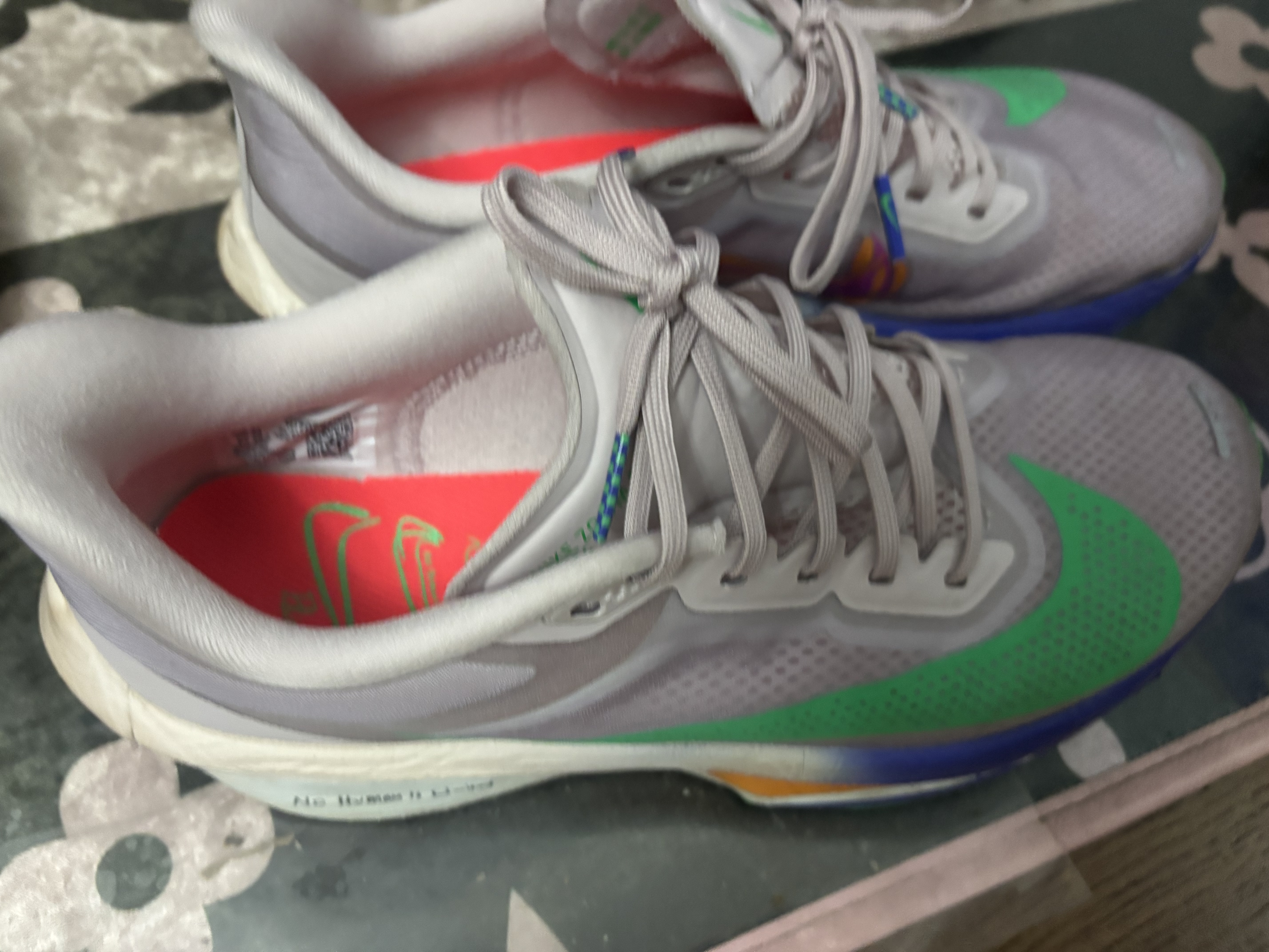 耐克NIKE男ZOOM FLY 6基普乔格限定版碳板跑步运动鞋HJ7038-600红41 实拍图
