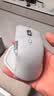 罗技（Logitech）大师系列 MX Master 4 高性能无线蓝牙鼠标  办公鼠标 静音鼠标  升级款 浅灰 带无线接收器 实拍图