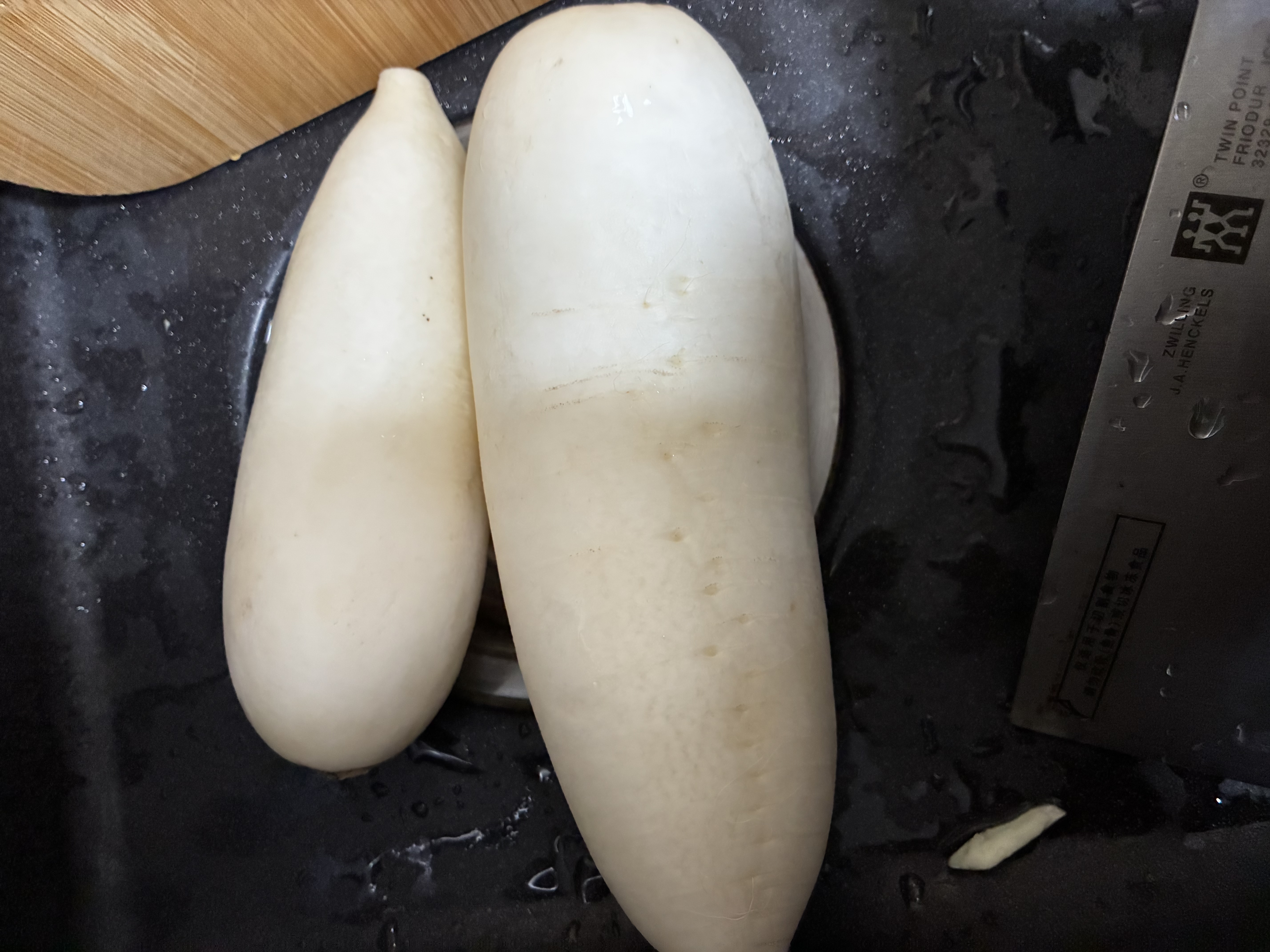 七鲜有机白萝卜500g 实拍图