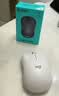 罗技（Logitech）M221 轻音鼠标 无线鼠标 办公鼠标 对称鼠标 带无线微型接收器 米白色 实拍图