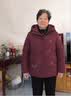红豆（Hodo）中老年人妈妈棉服女奶奶冬装外套棉衣加厚保暖老太太连帽棉袄新款 晒单实拍图