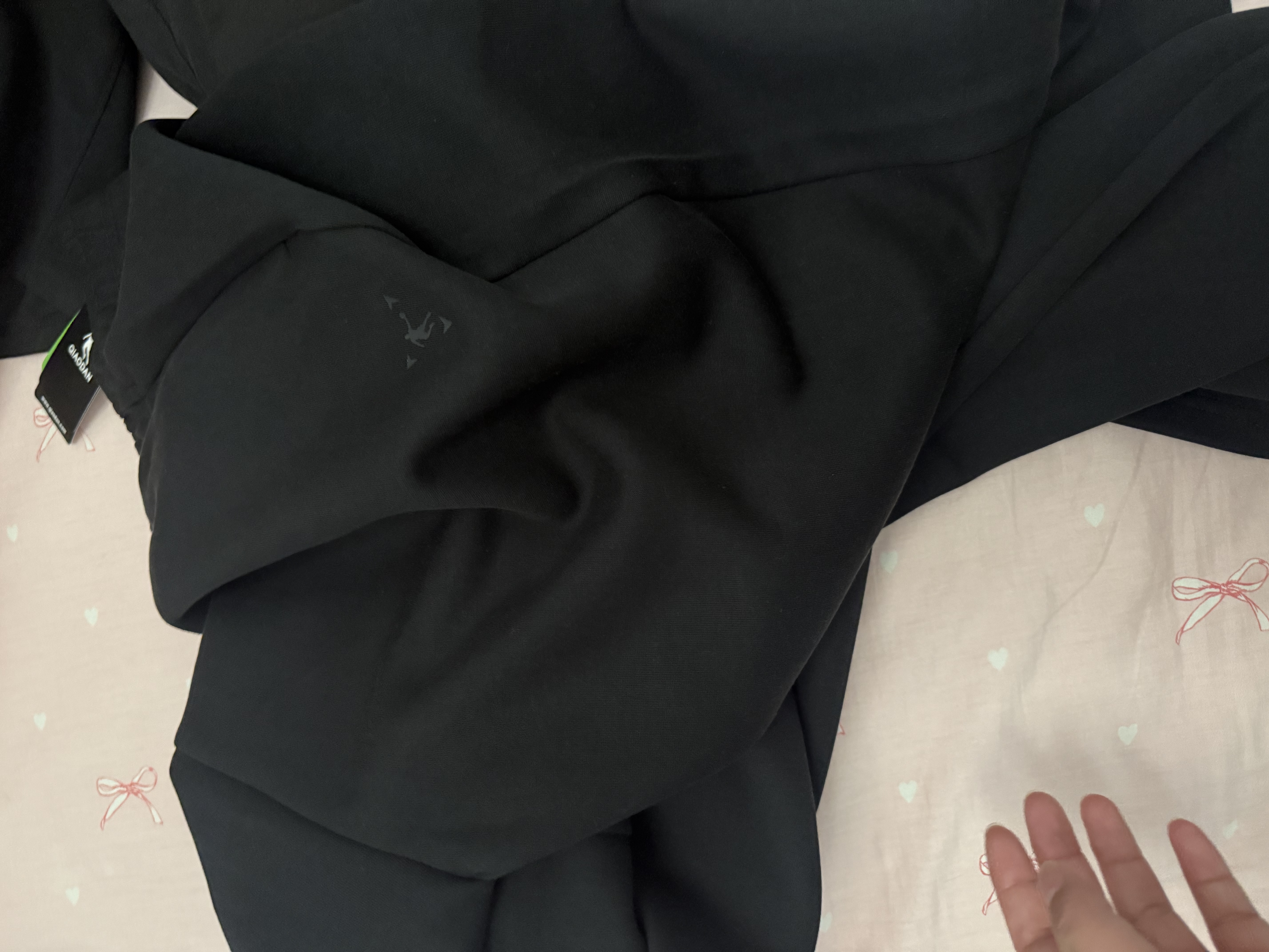 乔丹运动裤男士卫裤直筒秋季新款跑步训练针织长裤子青少年休闲裤子男 实拍图