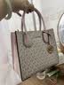 MICHAEL KORS 女包Mercer中号MK风琴包粉色手提单肩包礼物 实拍图