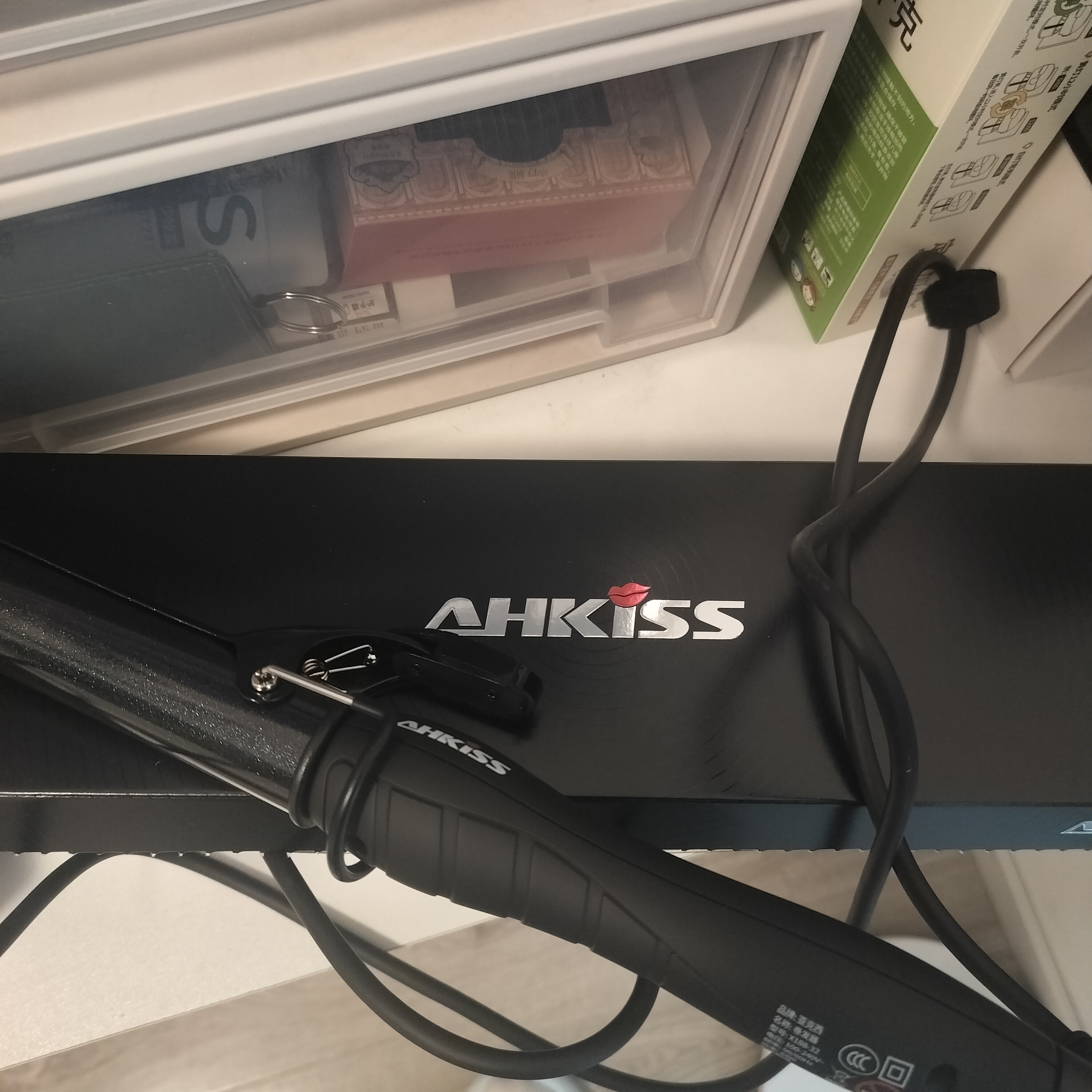 亚克西AHKISS卷发棒大卷持久定型不伤发负离子卷发神器19mm电卷棒32mm40mm 限量版 32mm 实拍图