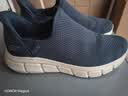 斯凯奇（Skechers）闪穿健步鞋男鞋秋季轻便休闲鞋一脚蹬软底运动鞋118306 实拍图