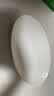 奥美优陶瓷椭圆形鱼盘家用蒸鱼盘子高级感菜盘商用洗碗机可用流沙白12寸 实拍图