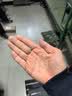 BJYLS999纯银戒指女男素圈食指环小众开口足银尾戒饰品生日礼物送女友 【999足银】极简素圈戒指-女款 实拍图